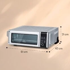 [Gebraucht] Vita-Crisp Heißluftfritteuse -KLarstein Verkaufsgeschäft 10040224 yy 0007 dimensions 1