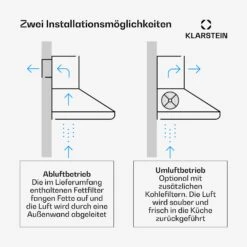 [Gebraucht] Montblanc 90 Dunstabzugshaube -KLarstein Verkaufsgeschäft 10040265 de 0003 usp