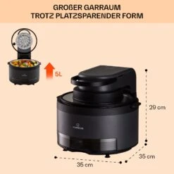 [Gebraucht] Vendure Heißluftfritteuse Mit Dampffunktion -KLarstein Verkaufsgeschäft 10040278 de 0007 usp 1