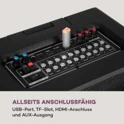 [Wiederverpackt] Pro Spin 8 Karaoke-System -KLarstein Verkaufsgeschäft 10040306 de 0008 logo