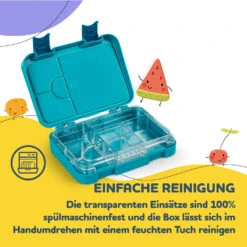 [Gebraucht] Junior Lunchbox Brotdose Mit Fächern -KLarstein Verkaufsgeschäft 10040340 de 0005 usp