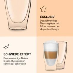[Wiederverpackt] DUOS Doppelwandiges Glas 400 Ml -KLarstein Verkaufsgeschäft 10040373 de 0006 logo
