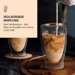 DUOS Doppelwandiges Glas 400 Ml Inkl. Löffel -KLarstein Verkaufsgeschäft 10040403 de 0002 logo