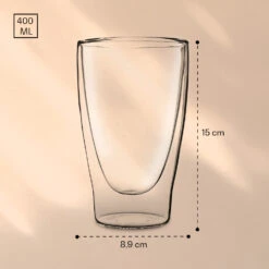 DUOS Doppelwandiges Glas 400 Ml Inkl. Löffel -KLarstein Verkaufsgeschäft 10040403 yy 0007 logo