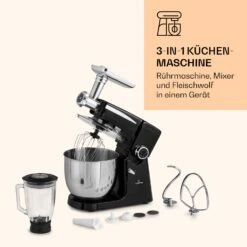 [Gebraucht] Renata Rossa Küchenmaschine 3-in-1 2000 W -KLarstein Verkaufsgeschäft 10040500 de 0007 logo