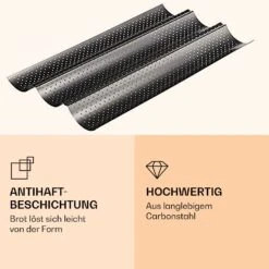 Baguetteblech 2, 3 Oder 4 Baguette-Mulden -KLarstein Verkaufsgeschäft 10040540 de 0003 logo