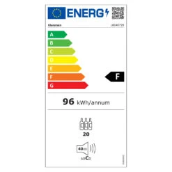 Vinovilla 20 Einbau-Weinkühlschrank -KLarstein Verkaufsgeschäft 10040729 energy label