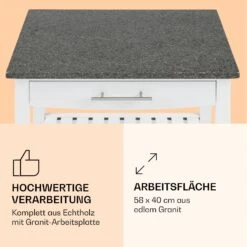 [Wiederverpackt] Tennessee Servierwagen Küchenwagen -KLarstein Verkaufsgeschäft 10041120 de 0003 logo