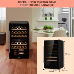 Barossa 29 Duo Weinkühlschrank 2 Zonen 14 Barossa 29 Duo Weinkühlschrank 2 Zonen -KLarstein Verkaufsgeschäft 10041124 de 0006 usp