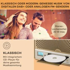[Gebraucht] Glastonbury DAB CD-Radio -KLarstein Verkaufsgeschäft 10041147 de 0003 usp