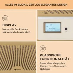 [Gebraucht] Glastonbury DAB CD-Radio -KLarstein Verkaufsgeschäft 10041147 de 0005 usp