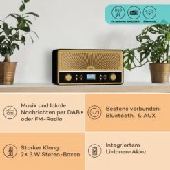 [Gebraucht] Glastonbury Go Digital-Radio -KLarstein Verkaufsgeschäft 10041150 de 0002 usp 1