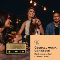 [Gebraucht] Glastonbury Go Digital-Radio -KLarstein Verkaufsgeschäft 10041150 de 0005 usp 1