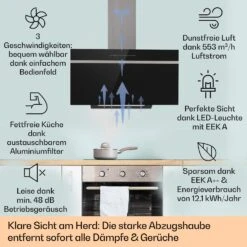 [Wiederverpackt] Ava 90 Dunstabzugshaube 90cm -KLarstein Verkaufsgeschäft 10041168 de 0002 usp 1