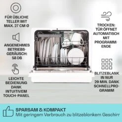 Emerald 5 Slim Geschirrspüler -KLarstein Verkaufsgeschäft 10041185 de 0002 usp