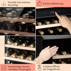[Gebraucht] Rhône 25 Duo Weinkühlschrank 2 Zonen -KLarstein Verkaufsgeschäft 10041239 de 0005 usp