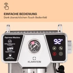 [Wiederverpackt] Libeica Espressomaschine -KLarstein Verkaufsgeschäft 10041253 de 0003 logo