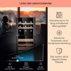 El Dorado 89 Humidor & Weinkühlschrank -KLarstein Verkaufsgeschäft 10041276 de 0003 logo