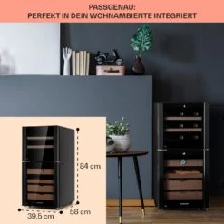 El Dorado 89 Humidor & Weinkühlschrank -KLarstein Verkaufsgeschäft 10041276 de 0006 logo