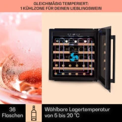 Vinsider 36 Built-In Uno Einbau-Weinkühlschrank -KLarstein Verkaufsgeschäft 10041286 de 0003 usp