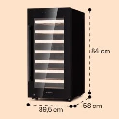 [Gebraucht] Barossa 38 Uno Weinkühlschrank -KLarstein Verkaufsgeschäft 10041306 yy 0008 dimensions