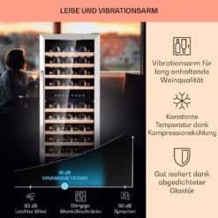[Gebraucht] Vinamour 73 Duo Weinkühlschrank 2 Zonen -KLarstein Verkaufsgeschäft 10041314 de 0004 logo