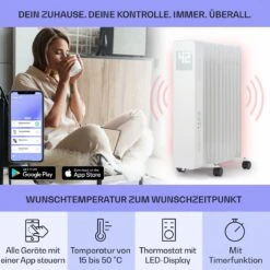 [Gebraucht] Sanford Smart Ölradiator 2500 W -KLarstein Verkaufsgeschäft 10041359 de 0003 usp