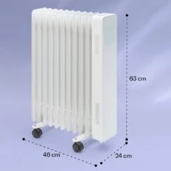[Gebraucht] Sanford Smart Ölradiator 2500 W -KLarstein Verkaufsgeschäft 10041359 yy 0007 dimensions