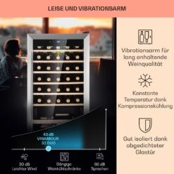 [Gebraucht] Vinamour 32 Uno Weinkühlschrank -KLarstein Verkaufsgeschäft 10041393 de 0004 usp