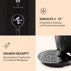 Passau Bierzapfanlage 6 L Universalfässer Druckluftpumpe 13 Passau Bierzapfanlage 6 L Universalfässer Druckluftpumpe -KLarstein Verkaufsgeschäft 10041520 de 0004 logo