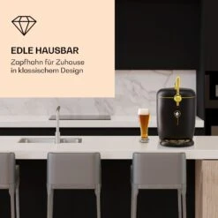 [Wiederverpackt] Passau Bierzapfanlage 6 L Universalfässer Druckluftpumpe -KLarstein Verkaufsgeschäft 10041521 de 0005 logo