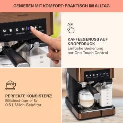 [Gebraucht] Arabica Comfort Siebträgermaschine -KLarstein Verkaufsgeschäft 10041524 de 0003 usp
