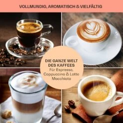 [Gebraucht] Arabica Comfort Siebträgermaschine -KLarstein Verkaufsgeschäft 10041524 de 0007 usp