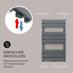 [Wiederverpackt] Fairmont 80 X 45 Heizkörper -KLarstein Verkaufsgeschäft 10041806 de 0007 logo