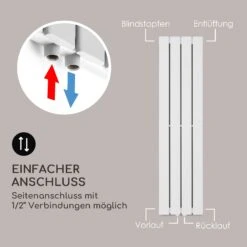 [Wiederverpackt] Ontario 120 X 30 Heizkörper -KLarstein Verkaufsgeschäft 10041809 de 0007 logo