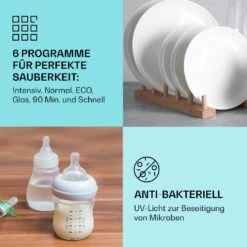 [Wiederverpackt] Havasia UV 6 Geschirrspüler -KLarstein Verkaufsgeschäft 10041825 de 0003 usp