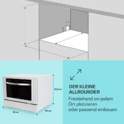 [Wiederverpackt] Havasia UV 6 Luminance Geschirrspüler -KLarstein Verkaufsgeschäft 10041828 de 0005 usp