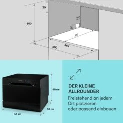 Havasia UV 8 Geschirrspüler -KLarstein Verkaufsgeschäft 10041829 de 0005 usp
