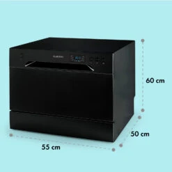 Havasia UV 8 Geschirrspüler -KLarstein Verkaufsgeschäft 10041829 yy 0011 dimensions