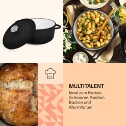 [Wiederverpackt] Podolica Bräter 4 Liter -KLarstein Verkaufsgeschäft 10041831 de 0004 usp