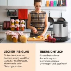 [Wiederverpackt] Abbey 25 Einkochautomat -KLarstein Verkaufsgeschäft 10041838 de 0002 logo