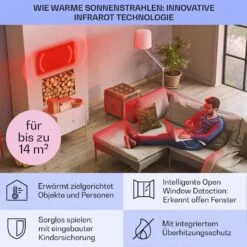 [Wiederverpackt] Taal Smart Hybrid Infrarotheizung -KLarstein Verkaufsgeschäft 10041869 de 0004 usp
