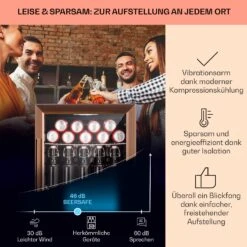 [Gebraucht] Beersafe XL Getränkekühlschrank Mit Glastür 60 Liter -KLarstein Verkaufsgeschäft 10041891 de 0003 usp