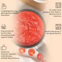 [Wiederverpackt] Noto Endurance Kasserolle Ø16cm -KLarstein Verkaufsgeschäft 10045005 de 0002 usp