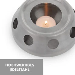 Sencha Design-Teekanne Mit Hibiscus Edelstahl-Stövchen -KLarstein Verkaufsgeschäft 10045059 de 0003 logo