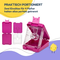 [Wiederverpackt] Klarstein Schmatzfatz Easy Snackbox Mit Fächern -KLarstein Verkaufsgeschäft 10045068 de 0004 usp