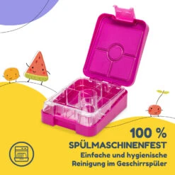 [Wiederverpackt] Klarstein Schmatzfatz Easy Snackbox Mit Fächern -KLarstein Verkaufsgeschäft 10045068 de 0005 usp