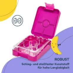 [Wiederverpackt] Klarstein Schmatzfatz Easy Snackbox Mit Fächern -KLarstein Verkaufsgeschäft 10045068 de 0006 usp