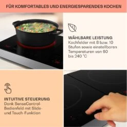 [Gebraucht] Cookio Doppel-Induktionskochfeld -KLarstein Verkaufsgeschäft 10045282 de 0004 usp