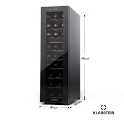 [Gebraucht] Shiraz 24 Duo Weinkühlschrank -KLarstein Verkaufsgeschäft 10045298 yy 0011 dimensions 1